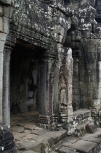 Doorway and entrance into the Bayon temple