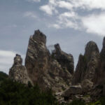 The fingers of rock jutting out that are the Pinnacles The fingers of rock jutting out that are the Pinnacles