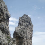 The pointy spires from underneath The pointy spires from underneath