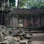 Inner courtyard and doorway Inner courtyard and doorway