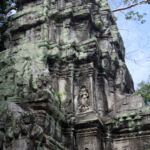 Intricate carving and details on the towers Intricate carving and details on the towers