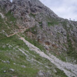 My First taste of exposure on a walk in the mountains, just after coming out of the pinnacles My First taste of exposure on a walk in the mountains, just after coming out of the pinnacles