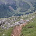Looking back at the trail after the Pinnacles Looking back at the trail after the Pinnacles