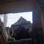 Looking through the roof of the 4th enclosure Gopura Looking through the roof of the 4th enclosure Gopura