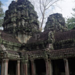 Looking up at the inner sanctuary Looking up at the inner sanctuary