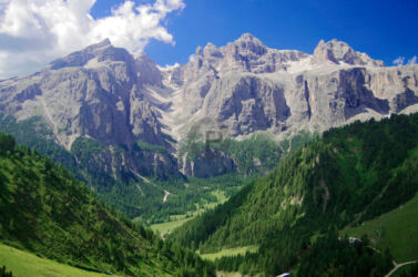 Val Di Mesdi View of Val Di Mesdi