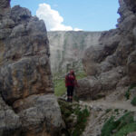 Approaching Stevia Rocky Spires approaching Stevia