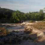 The main path to Lonely Beach The main path to Lonely Beach