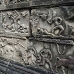 Exquisite carvings in the Baphuon Exquisite carvings in the Baphuon