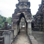 Gallery leading around the second level Gallery leading around the second level