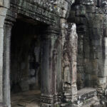 Doorway and entrance into the Bayon temple Doorway and entrance into the Bayon temple