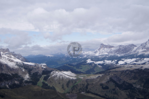 View of the Valley to Corvara