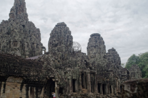 Another shot of the Bayon temple with 6 towers just in view